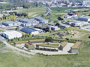 Centre de recyclage, recyclerie, bureaux et aire de stockage - Harfleur