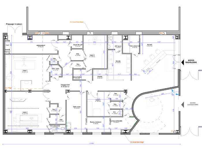 Plan deu centre de radiologie - Centre de radiologie