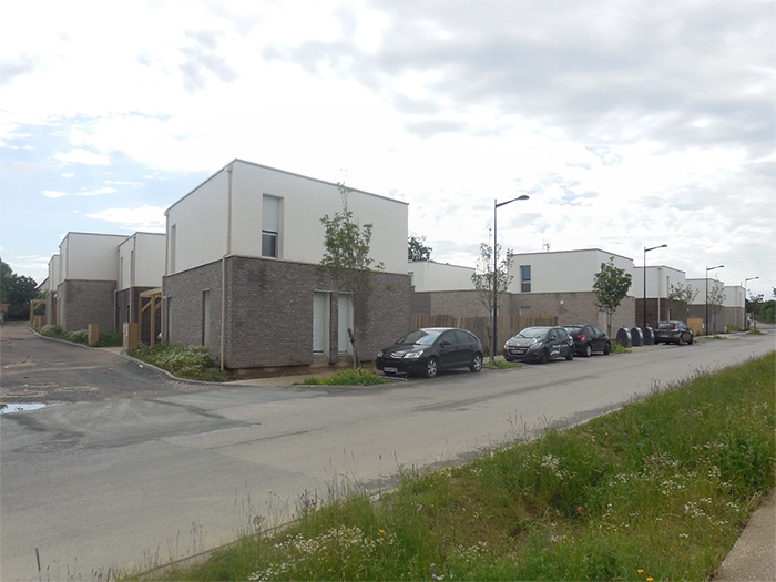 Vue générale des maisons - Conception de 29 maisons individuelles