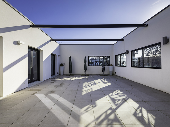 Vue de la terrasse - Maison des entreprises