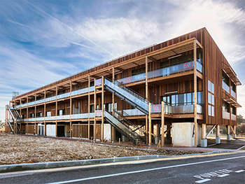 Bureaux Joliot-Curie, biosourcés & modulaires - Le Havre