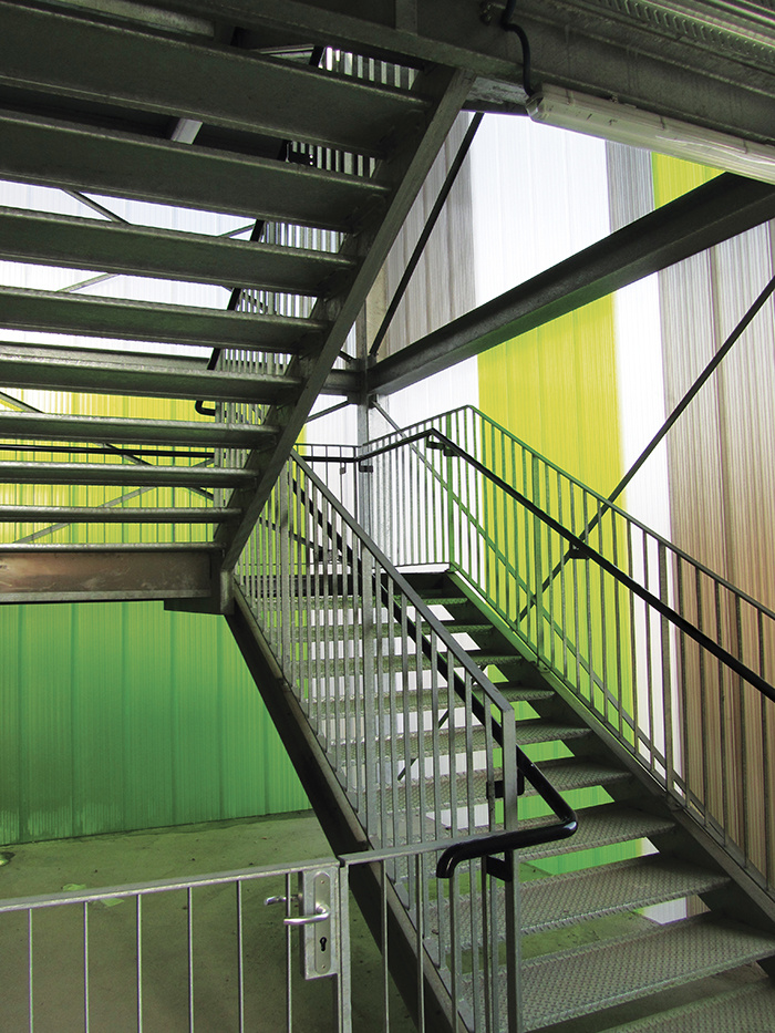 Vue intérieur - Escalier - L'Abord'âge, pôle enfance & relais assistantes maternelles