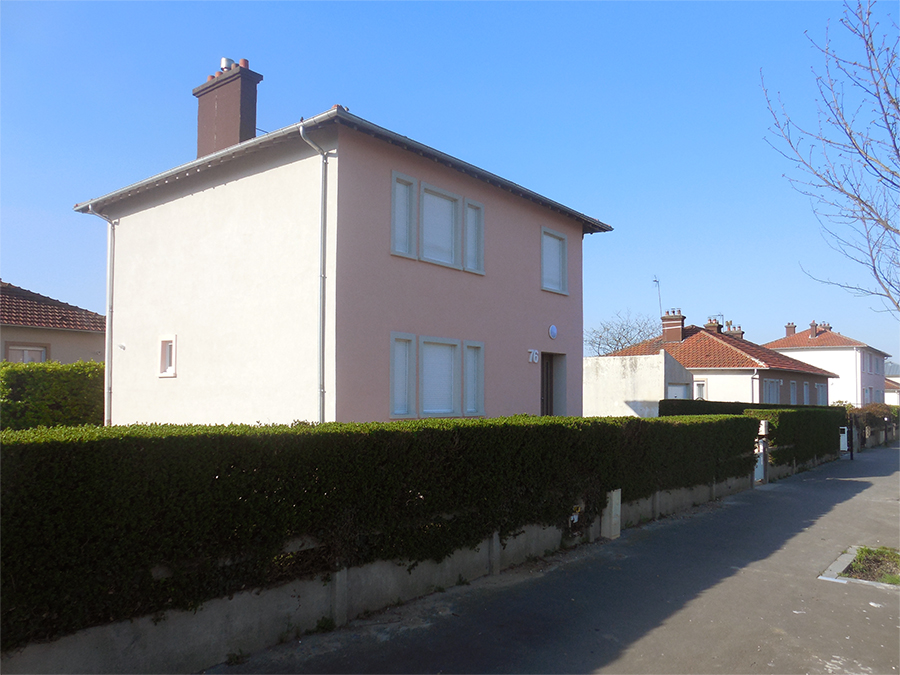 Maison type T4 - Cité Jardin, Réhabilitation de 67 logements individuels